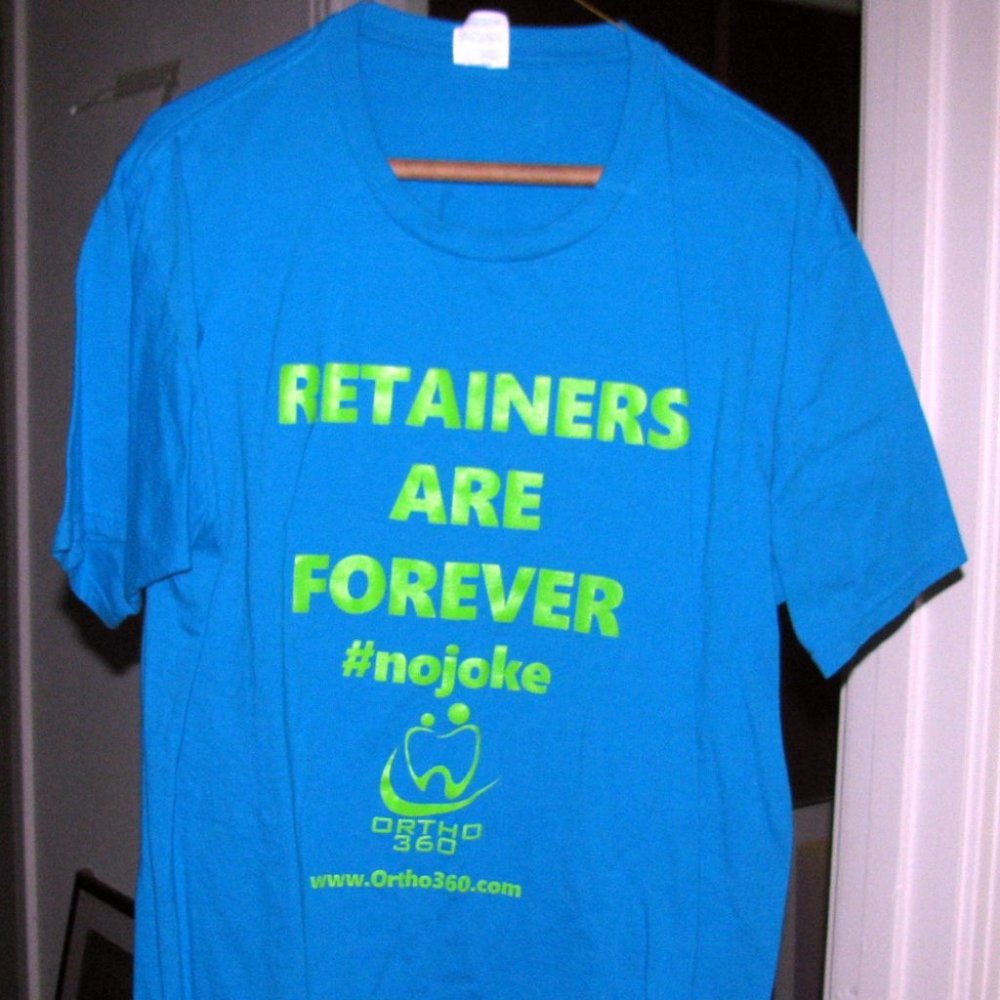 Youth TEAL with LIME GREEN T-SHIRT Sz L